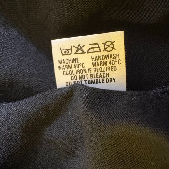 Guinness Draught Embroidered Mens Striped‎ Golf Polo Shirt Sz Medium Black White - Picture 4 of 7